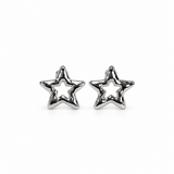 PENDIENTES PUFFY STAR SILVER