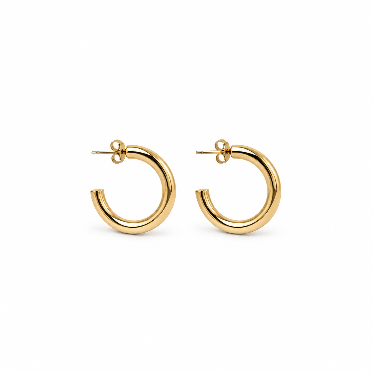 PENDIENTES CLASSIC HOOPS GOLD