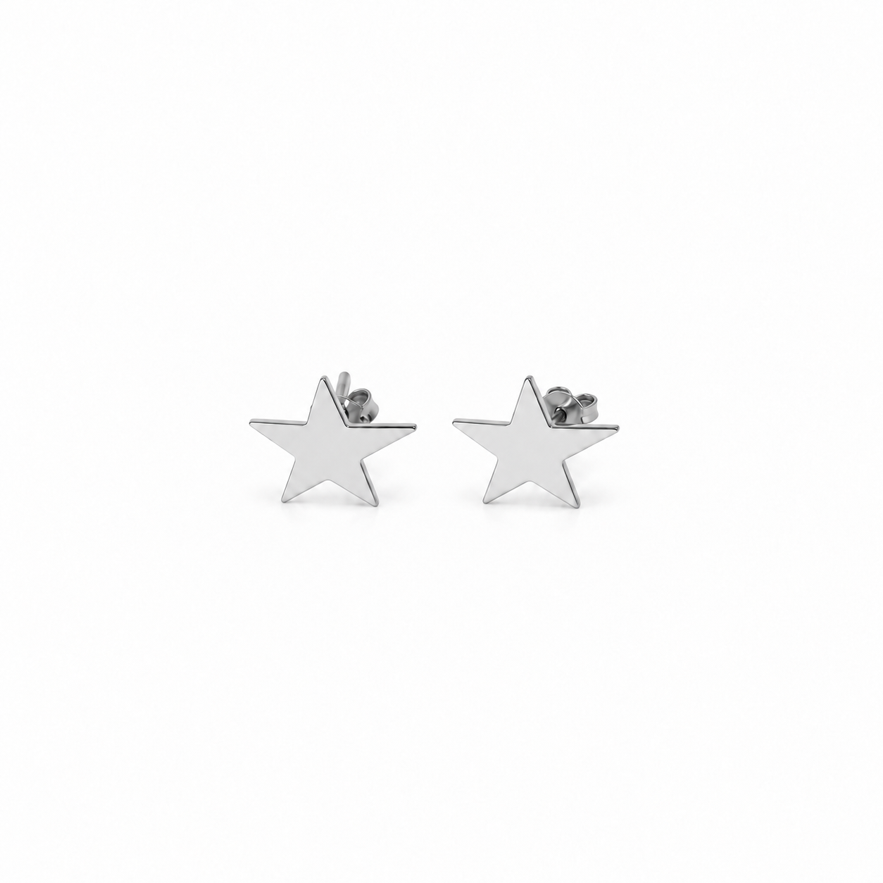 PENDIENTES MINI STAR SILVER
