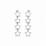 PENDIENTES CASCADA SILVER
