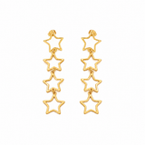 PENDIENTES CASCADA GOLD