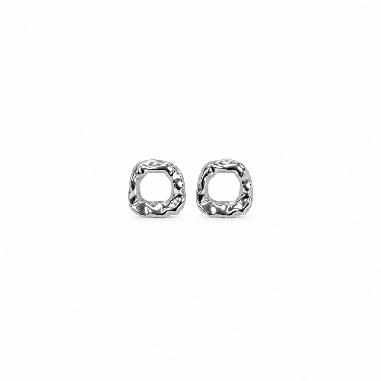 PENDIENTES WAVES SILVER