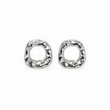 PENDIENTES WAVES SILVER