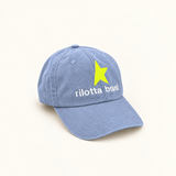 GORRA AZUL LIGHT MEDIA ESTRELLA AMARILLA FLÚOR