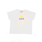 CAMISETA STAR GLITTER BLANCA