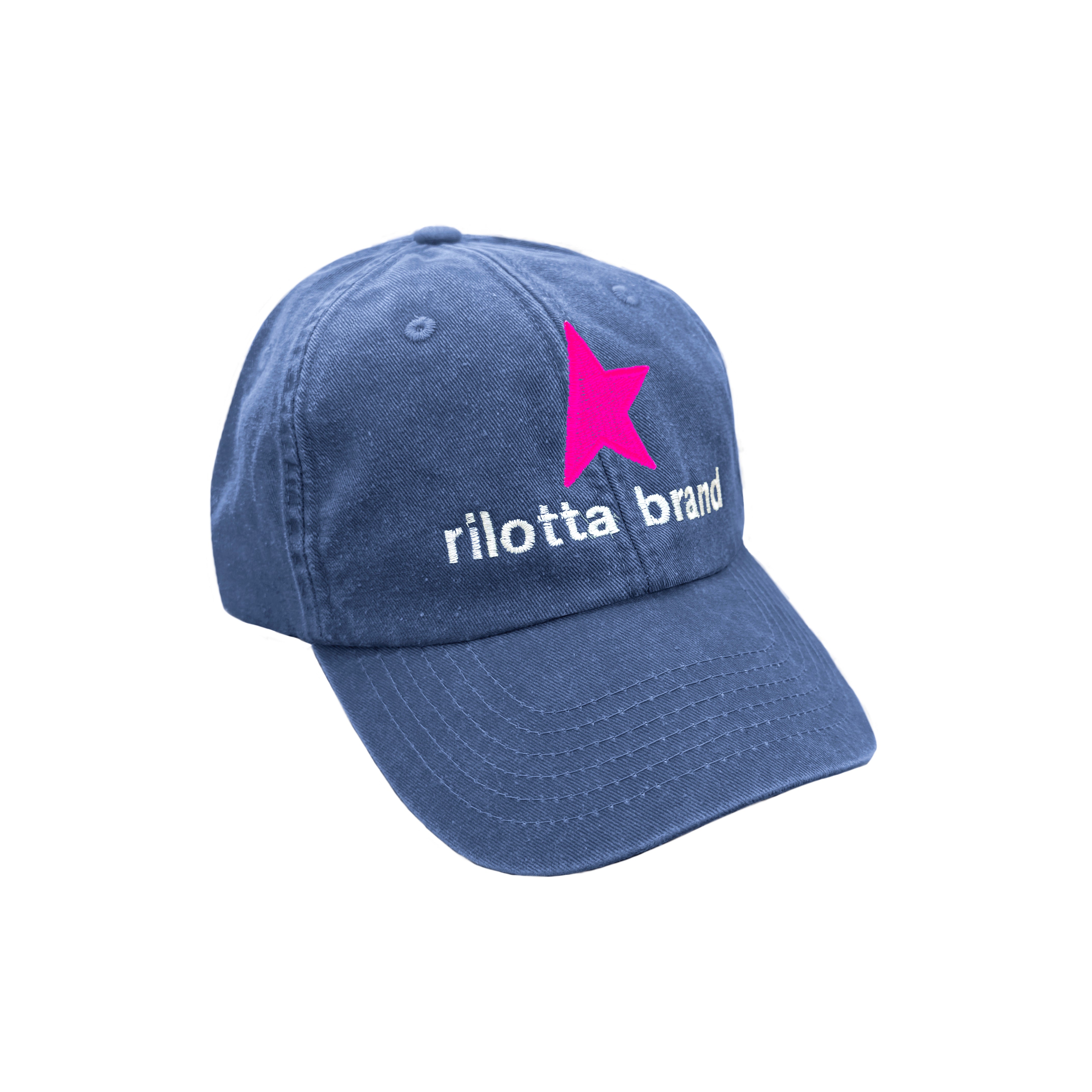 GORRA DENIM MEDIA ESTRELLA ROSA FLÚOR