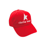 GORRA ROJA MEDIA ESTRELLA BLANCA