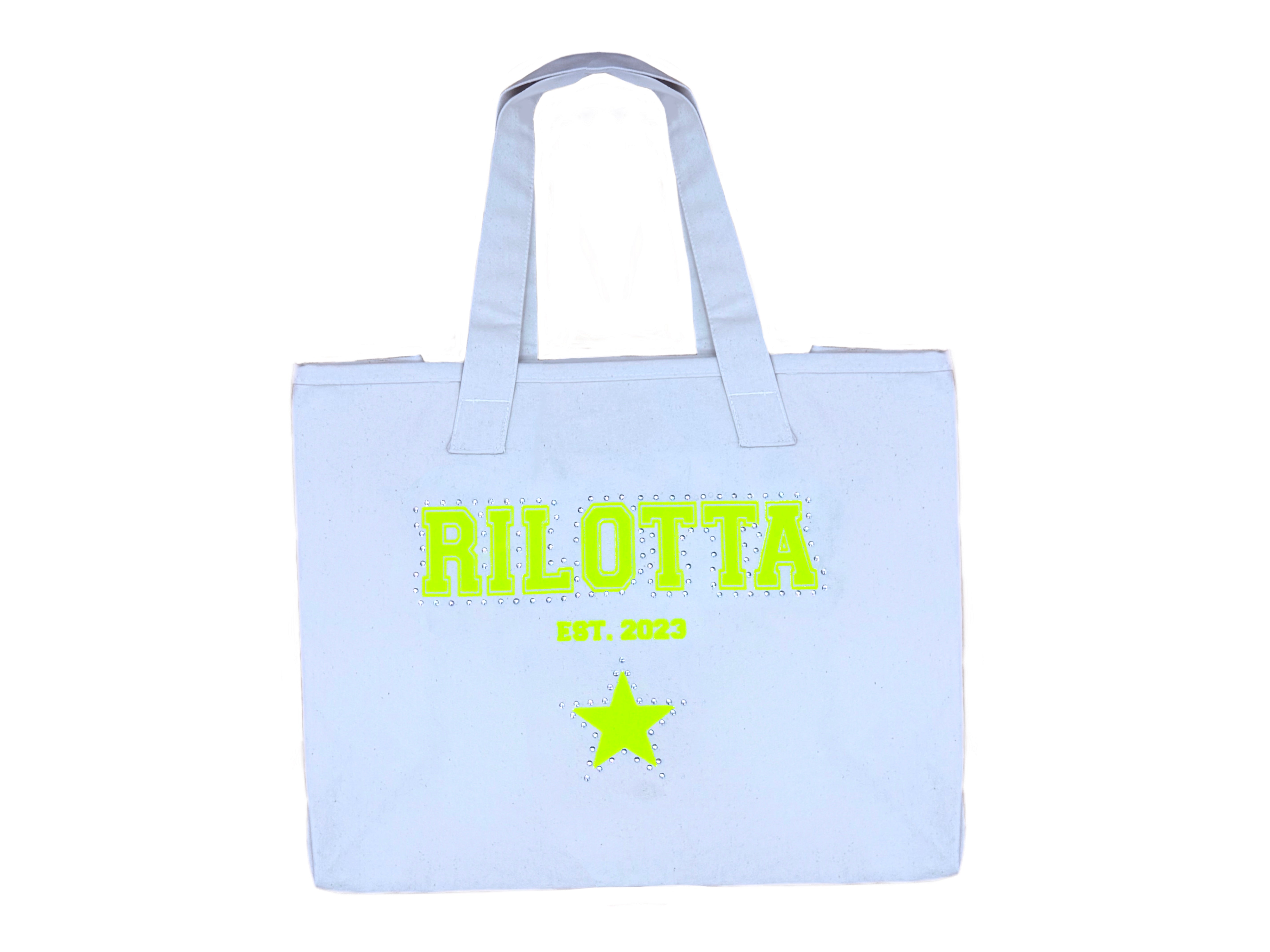 BOLSO EFECTO LAVADO CELESTE TACHAS