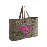 BOLSO LEOPARDO STAR TACHAS GRANDE