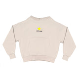 HOODIE NEW YORK BEIGE AMARILLO FLUOR
