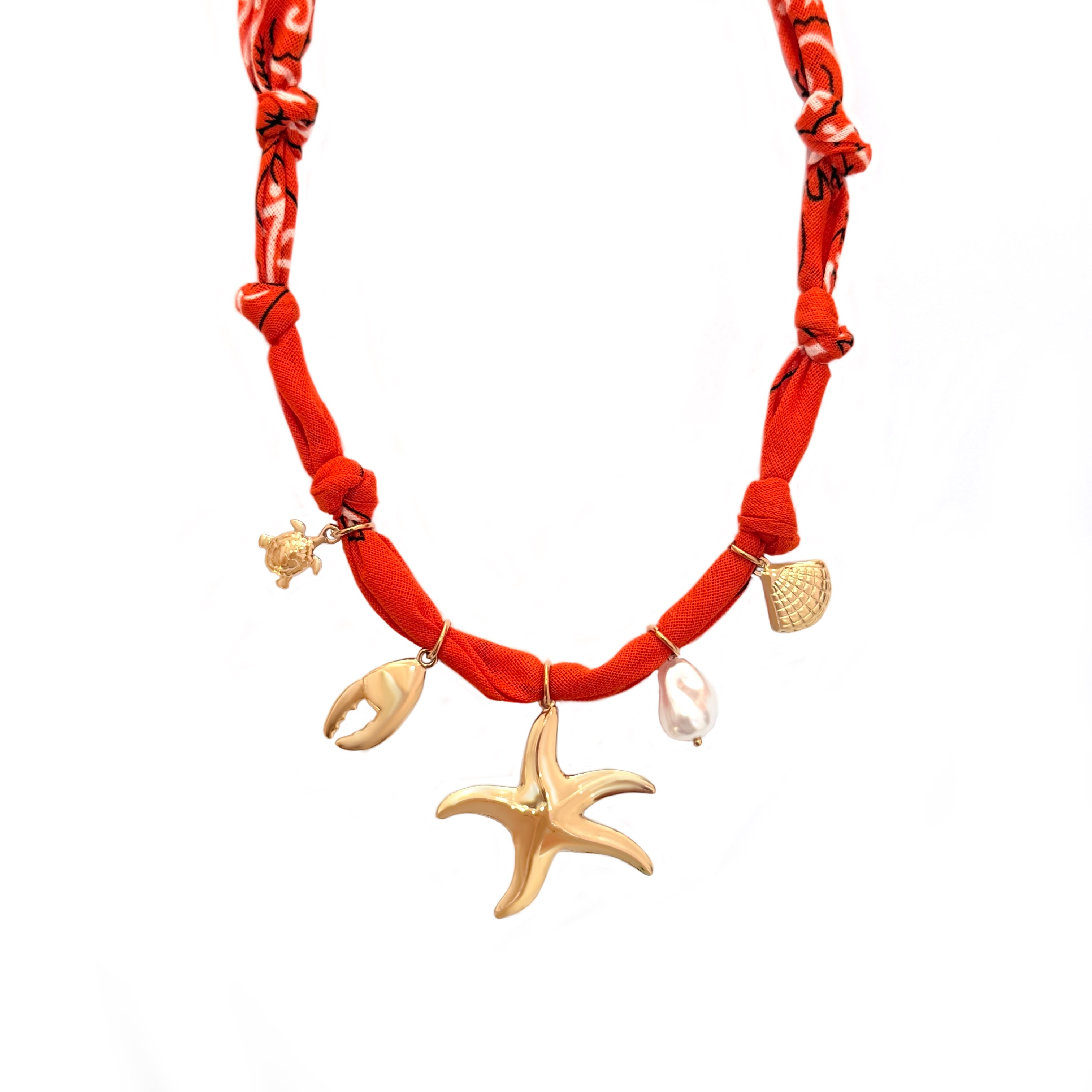 COLLAR PAÑUELO ROJO