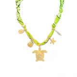 COLLAR PAÑUELO VERDE
