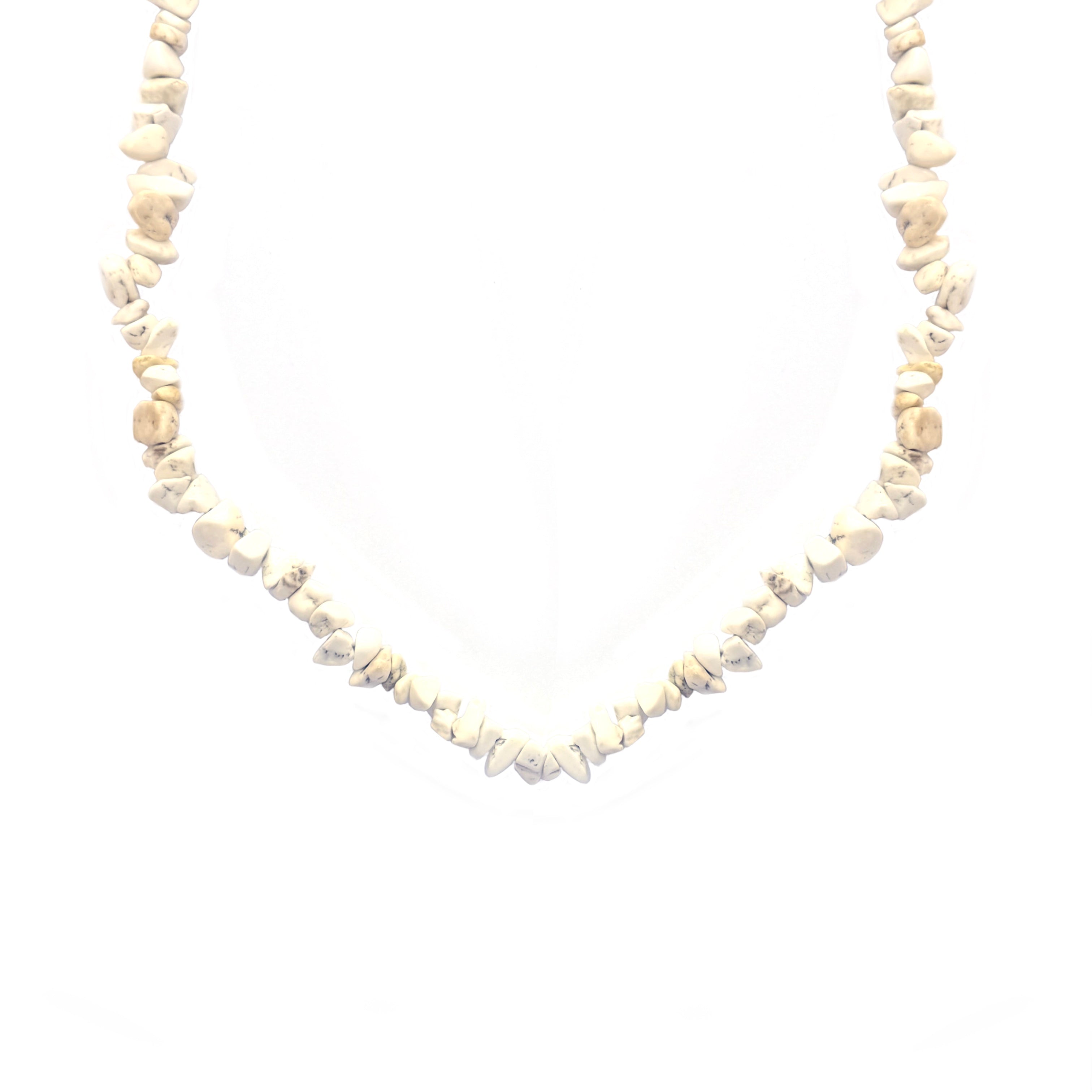 COLLAR PIEDRAS BLANCAS
