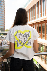 CAMISETA HEART BLANCA