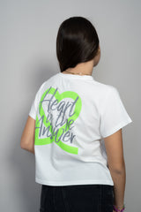 CAMISETA HEART BLANCA