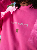 SUDADERA STAR LEOPARDO ROSA FLÚOR