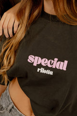 CAMISETA SPECIAL NEGRA OVERSIZE