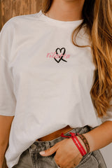 CAMISETA NO RISK NO STORY BLANCA OVERSIZE