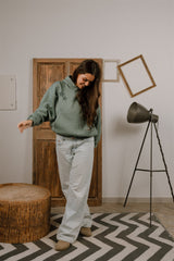 HOODIE STARLOVER VERDE MUSGO