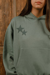 HOODIE STARLOVER VERDE MUSGO