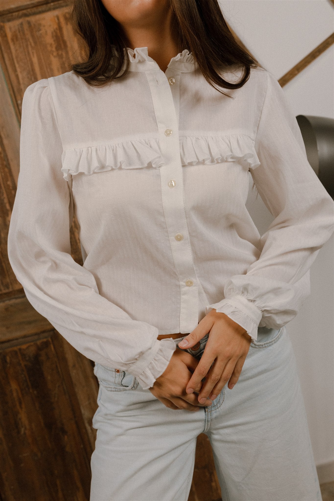 BLUSA FILIPPA BLANCA