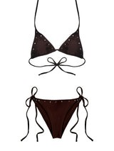 BIKINI AMALFI TACHAS MARRÓN