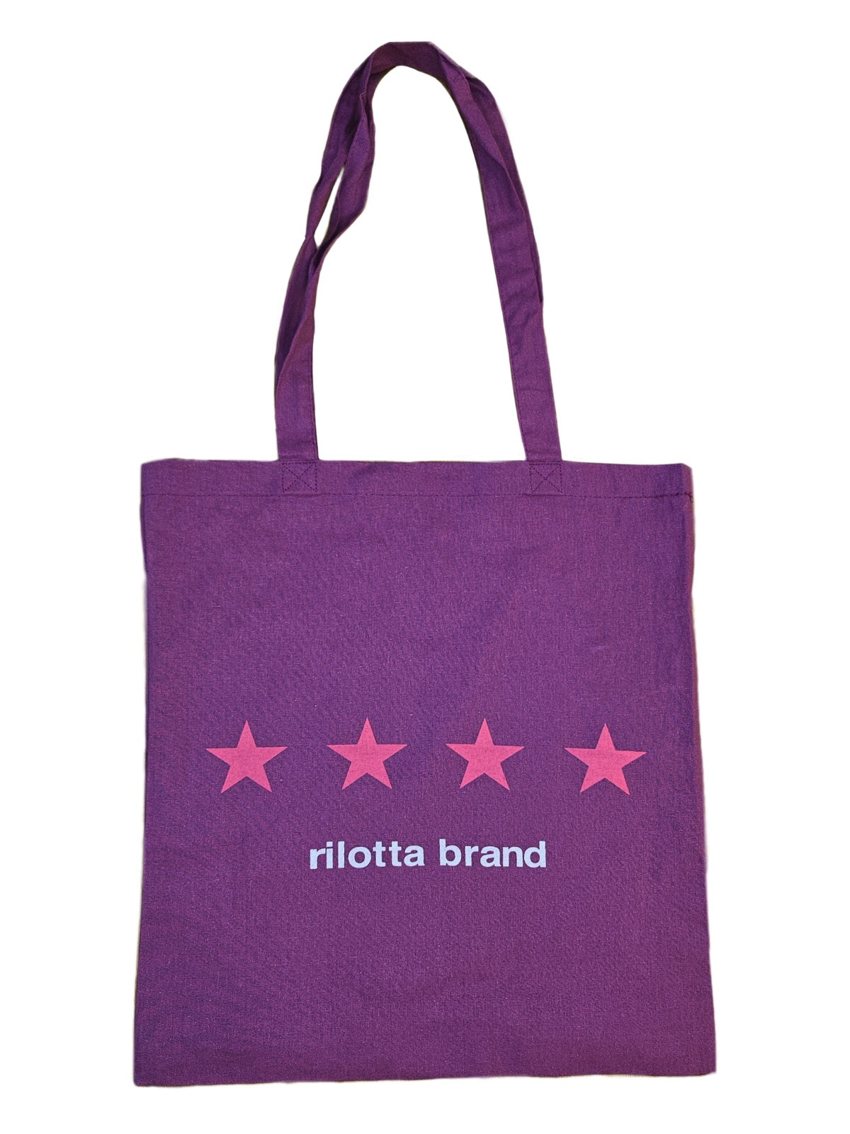 BOLSA TOTE FUCSIA RILOTTA ESTRELLAS