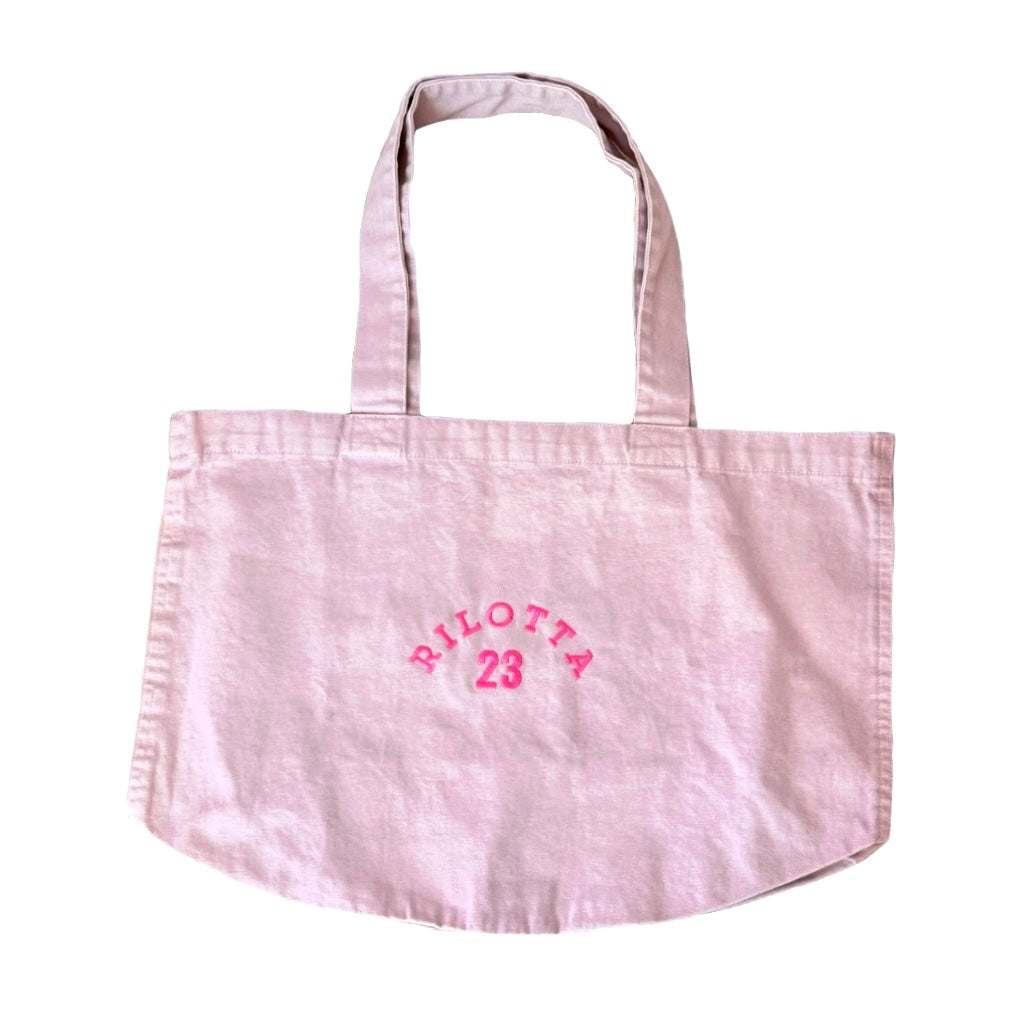 BOLSO RILOTTA 23 ROSA LOGO ROSA FLÚOR