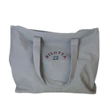 BOLSO RILOTTA 23 GRIS LOGO VINO