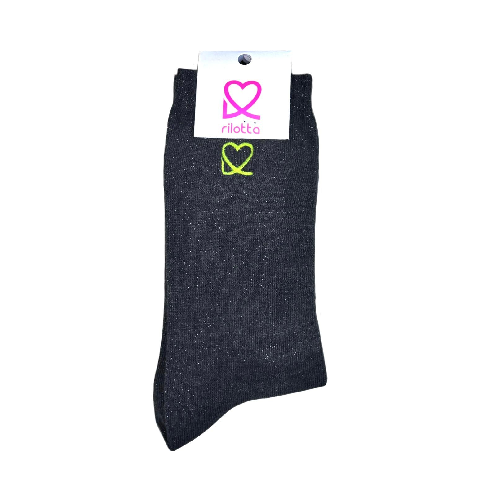 CALCETIN BRILLO GRIS A.F.