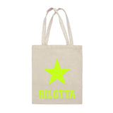 BOLSA TOTE  ESTRELLA AMARILLO FLÚOR