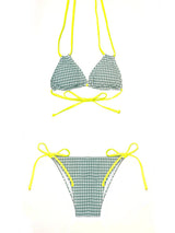 BIKINI RIVIERA VERDE VICHY