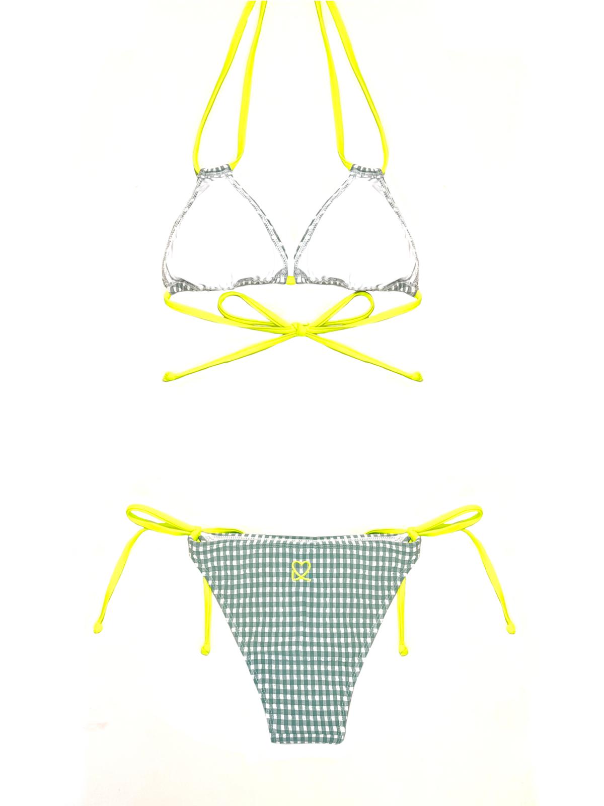 BIKINI RIVIERA VERDE VICHY