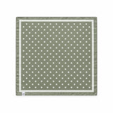 PAÑUELO VERDE MUSGO LUNAR BEIGE