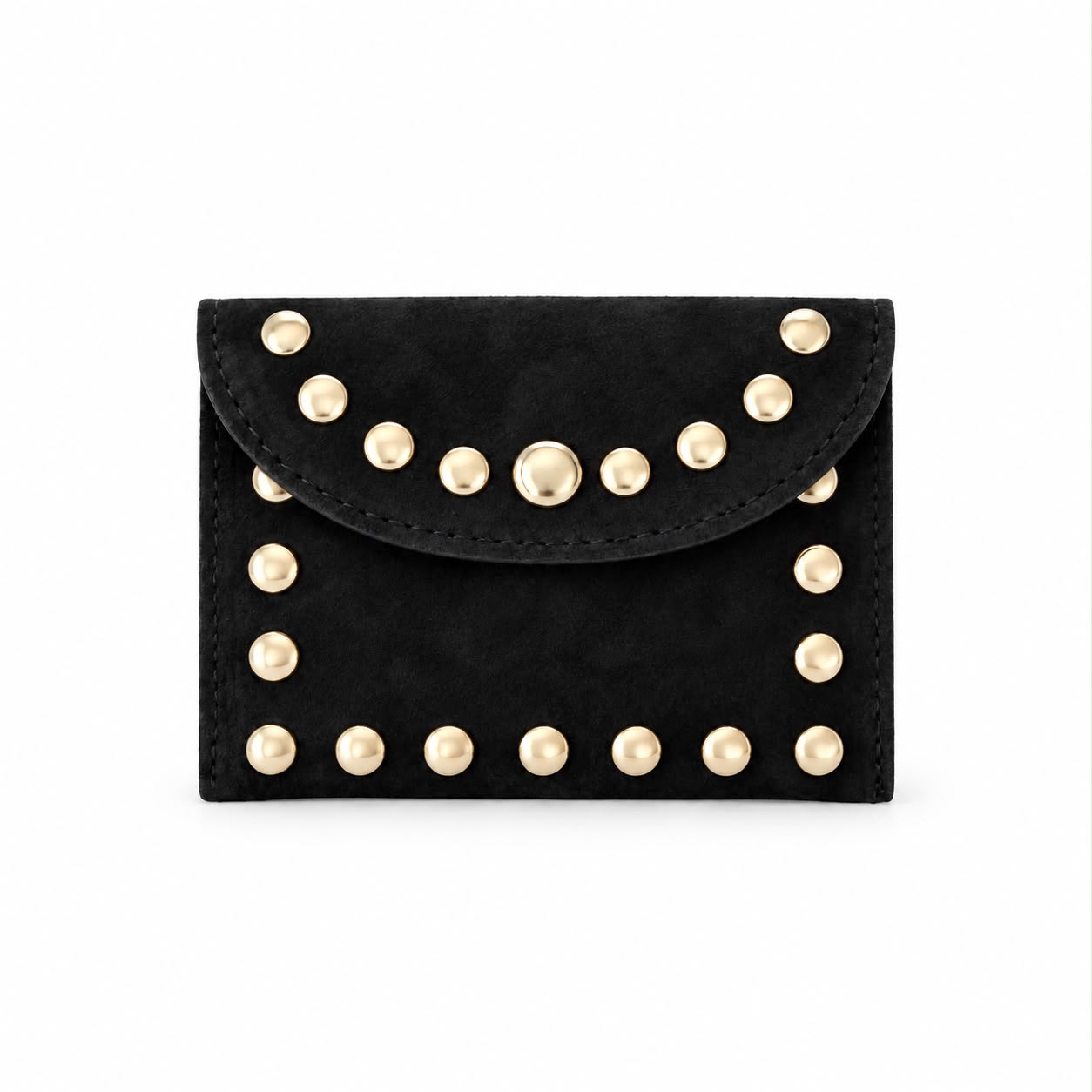 MONEDERO GRIS MARENGO CON TACHAS